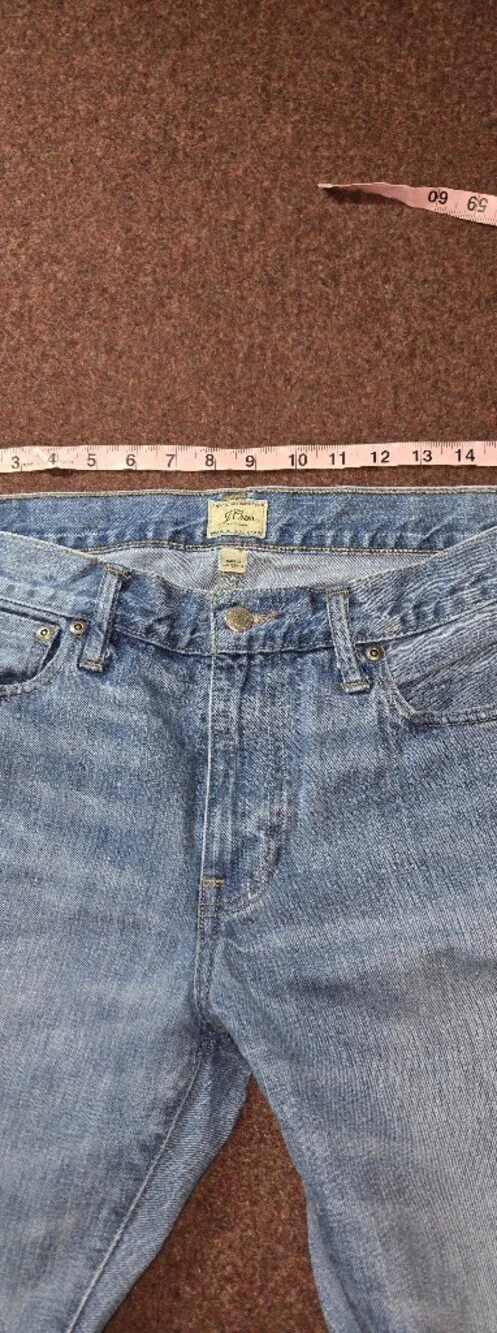 J.Crew 484 Slim-fit Jeans in a Light Blue 33x32 Measuring At A 33x31 Denim
